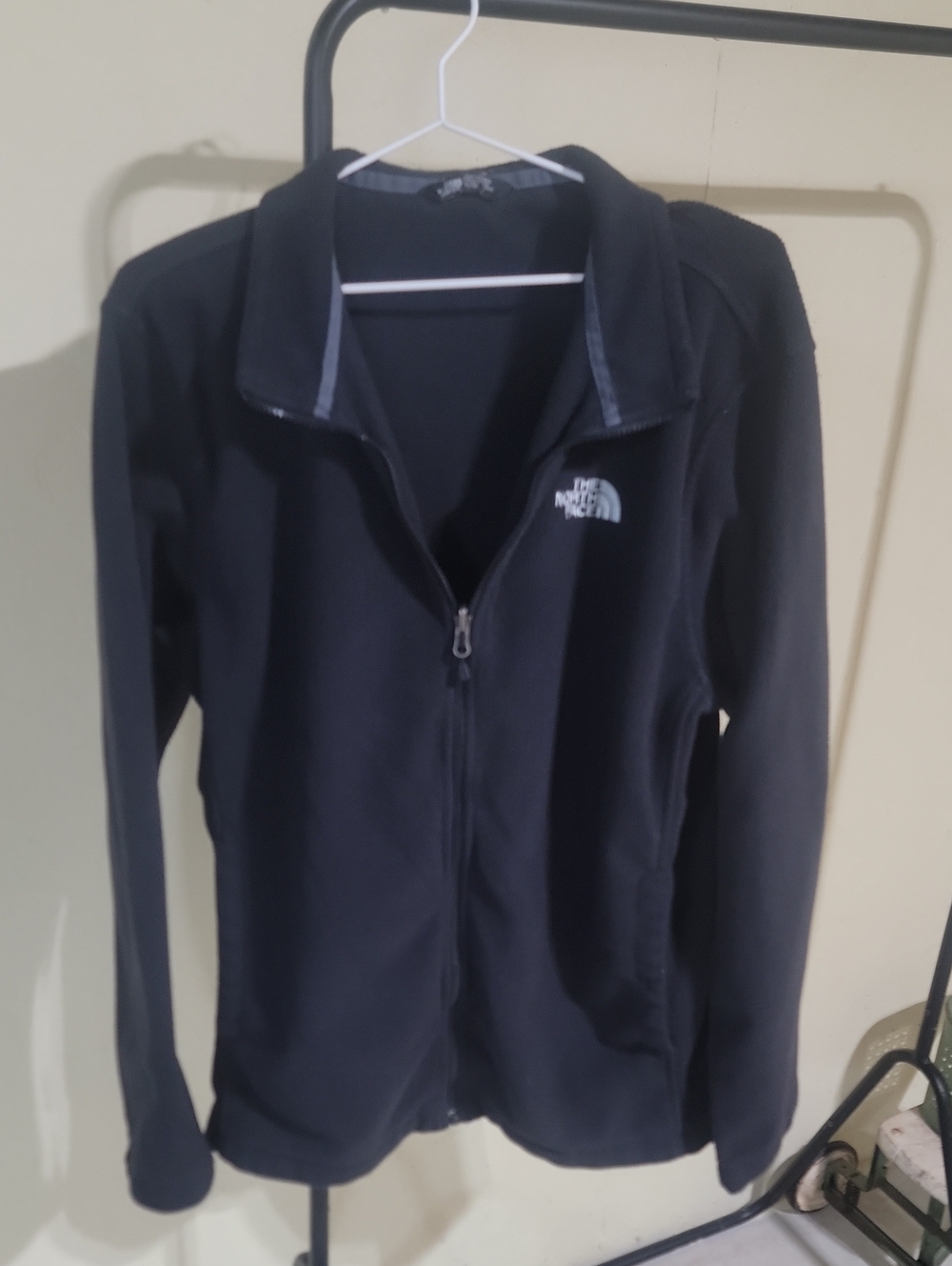 The North Face Black Full-Zip Fleece Jacket Mens xl